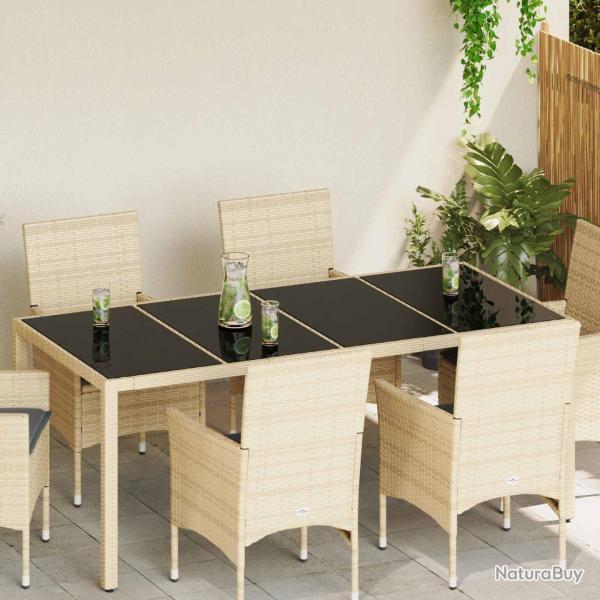 Plateau de table, 4 pi�ces, en verre noir