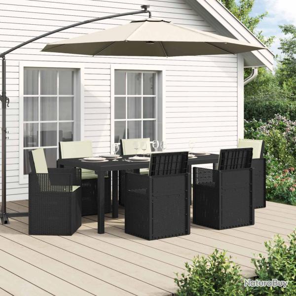 Ensemble de salle � manger pour avec coussin 7 pcs PP