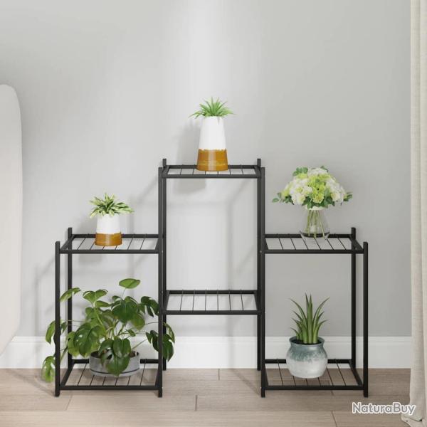 Jardini�re 83x25x60 cm Noir Fer