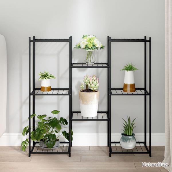 Jardini�re 83x25x80 cm Noir Fer