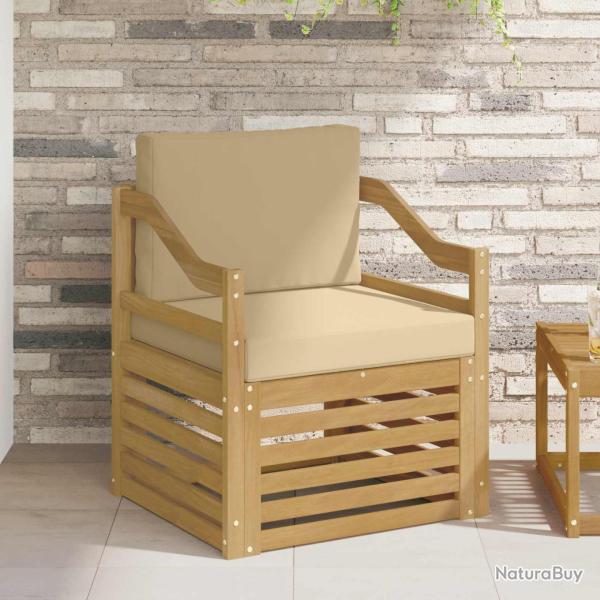 Canap� d'ext�rieur Polyester Blanc et beige