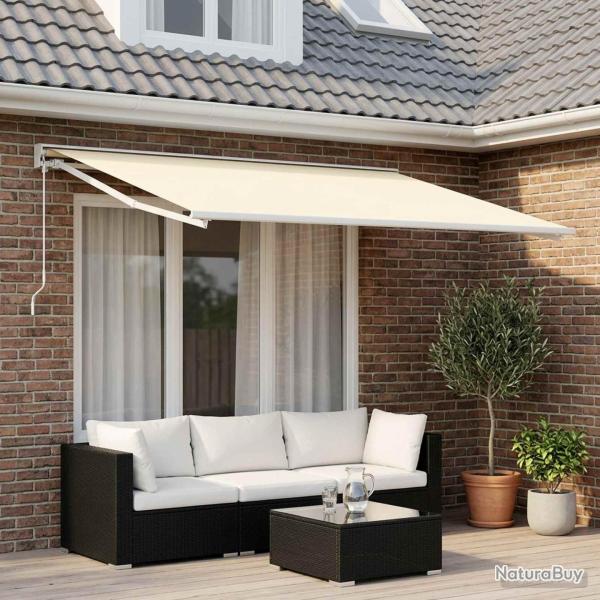 Toile de rechange pour auvent Cr�me 300 x 250 cm Polyester