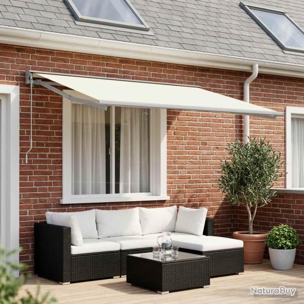 Toile de rechange pour auvent Cr�me 450 � 350 cm Polyester