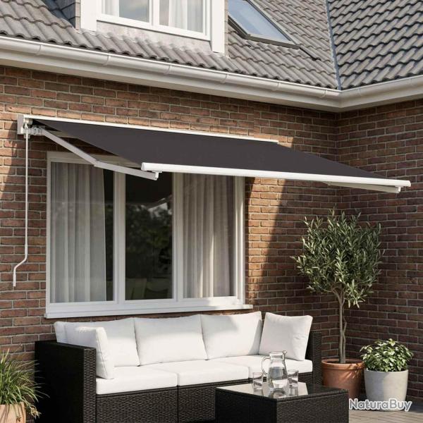 Toile de rechange pour auvent, anthracite, en polyester, 300 � 200 cm