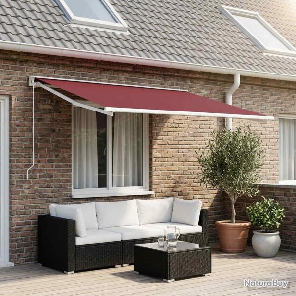 Toile de rechange pour auvent Rouge bordeaux 450 � 350 cm