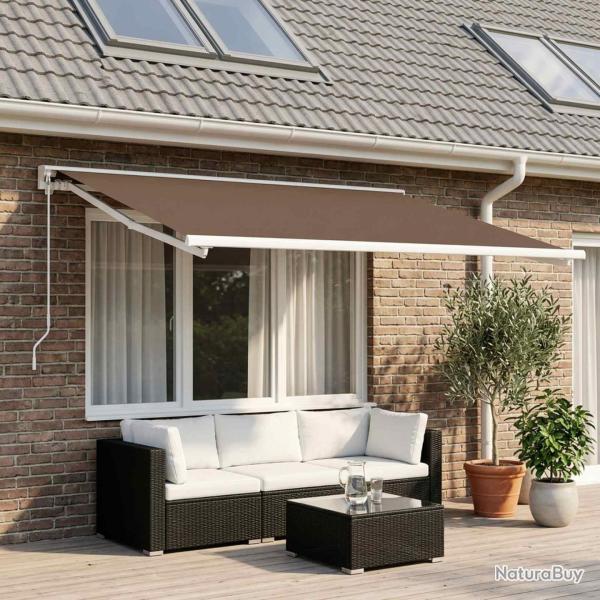 Toile de rechange pour auvent en polyester beige, pour la terrasse, 300 � 250 cm