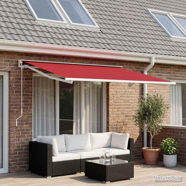 Toile de rechange pour auvent Rouge 300 x 250 cm Polyester