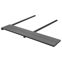 Planche de terrasse 48 pcs Gris WPC