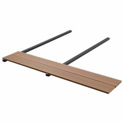Planche de terrasse 30 pcs Teck WPC
