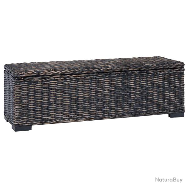 Bo�te de rangement avec stockage Noir 110 x 35 x 45 cm
