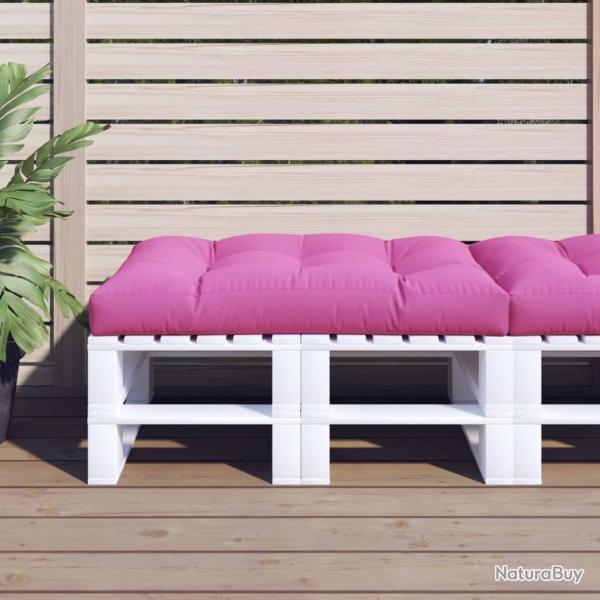 Coussin de palette Rose 120x80x12 cm tissu