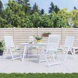 Coussins de chaise de lot de 4 multicolore 40x40x4 cm