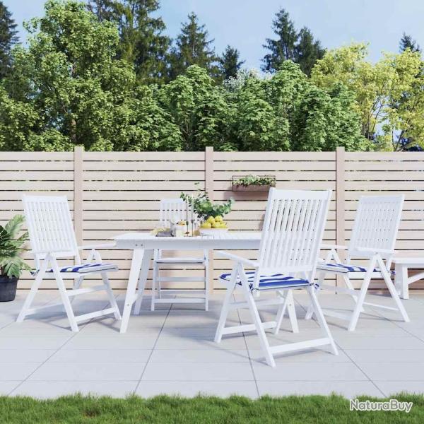 Coussins de chaise de lot de 4 50x50x4 cm