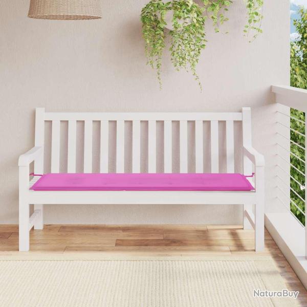 Coussin de banc de rose 150x50x3 cm tissu oxford