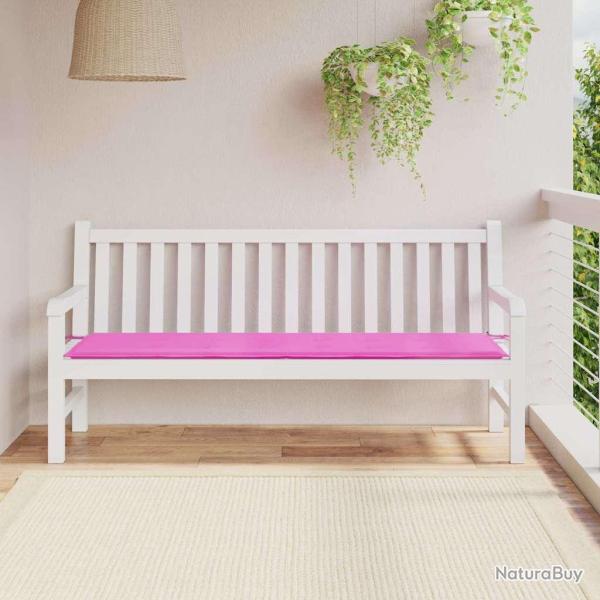 Coussin de banc Tissu Oxford Rose 150 x 50 x 3 cm