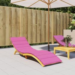 Coussin de chaise longue rose en tissu Oxford, pour la terrasse
