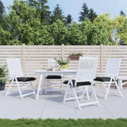 Coussins de chaise lot de 4 noir 40x40x7 cm tissu oxford