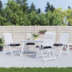 Coussins de chaise lot de 4 anthracite 50x50x7 cm tissu oxford