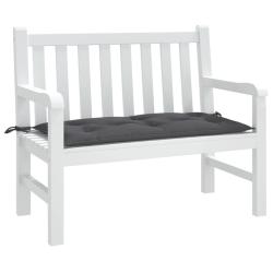 Coussin de banc de anthracite 100x50x7 cm tissu oxford