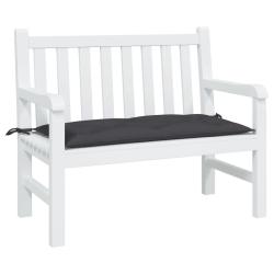 Coussin de banc de noir 100x50x7 cm tissu oxford