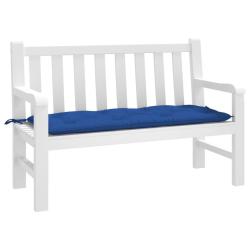 Coussin de banc de bleu 120x50x7 cm tissu oxford