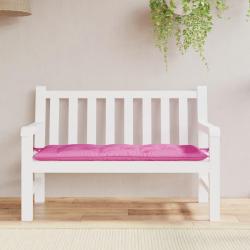 Coussin de banc de rose 120x50x7 cm tissu