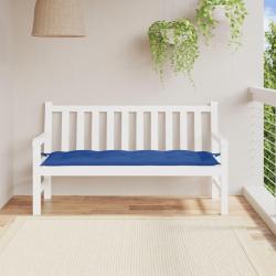 Coussin de banc de bleu royal 150x50x7 cm tissu oxford