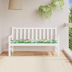 Coussin de banc de multicolore 150x50x7 cm tissu oxford