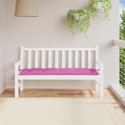 Coussin de banc de rose 150x50x7 cm tissu oxford