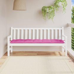 Coussin de banc de rose 180x50x7 cm tissu oxford