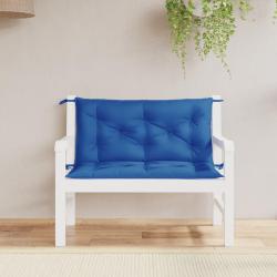 Coussins de banc de lot de 2 bleu royal tissu oxford