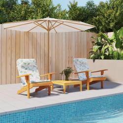 Coussins de chaise adirondack lot de 2 mod&egrave;le de feuille