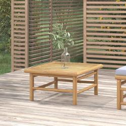 Table de 65x55x30 cm bambou