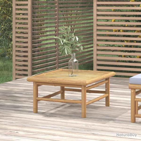 Table de 65x55x30 cm bambou