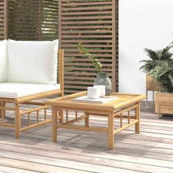 Table en bambou pour le salon, 65 &times; 55 &times; 30 cm