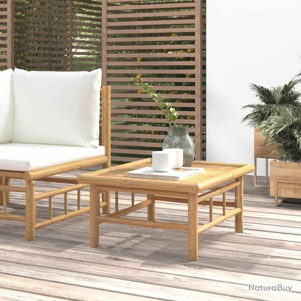 Table en bambou pour le salon, 65 � 55 � 30 cm