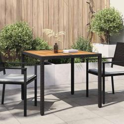 Table de Noir 90 x 90 x 75 cm polyrotin