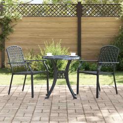 Chaise de 2 pcs Anthracite 56 x 65 x 89 cm Acier