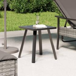 Table de anthracite 34x34x38 cm acier