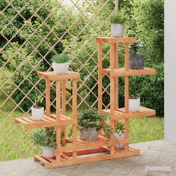 Support � fleurs 95x25x96 cm bois massif de sapin