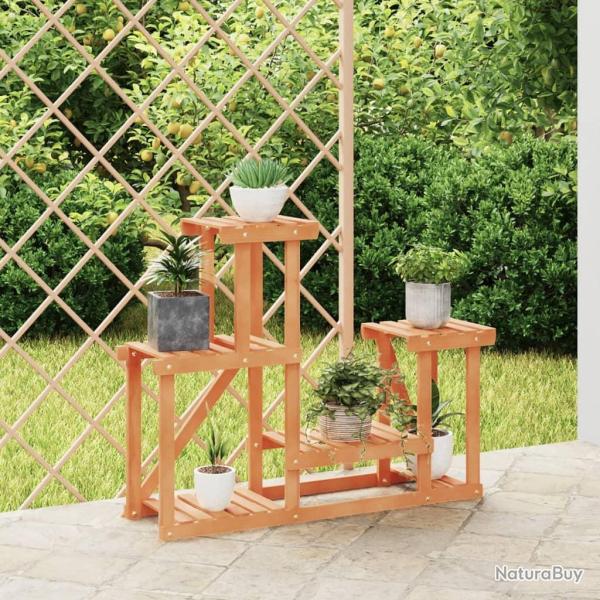 Support � fleurs 90x25x73,5 cm bois massif de sapin