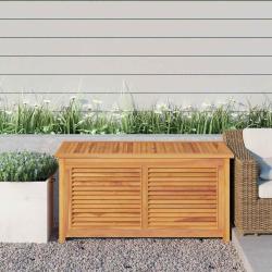Bo&icirc;te de rangement et sac 114x50x58 cm bois massif teck