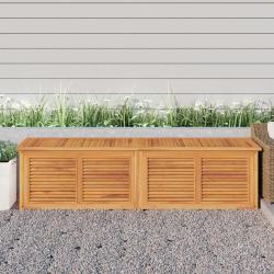 Bo&icirc;te de rangement et sac 200x50x55 cm bois massif teck