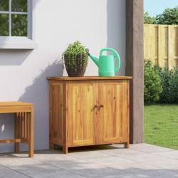 Armoire de 75x35x70 cm bois massif d'acacia