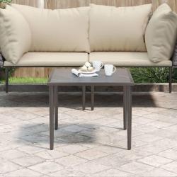 Table de gris 48x48x37 cm acier