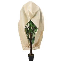 Housses de protection pour plantes avec fermeture &eacute;clair 2 pcs