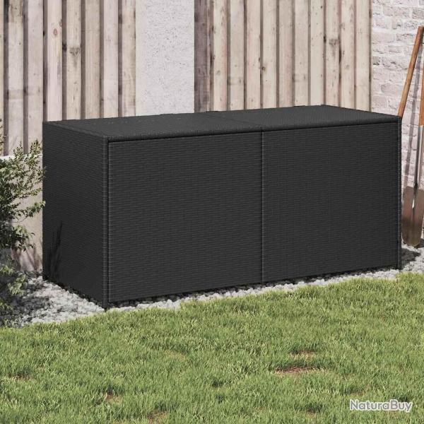 Bo�te de rangement de noir 283L r�sine tress�e