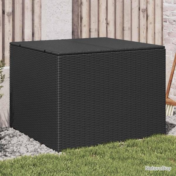 Bo�te de rangement de noir 291L r�sine tress�e