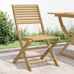 Chaises pliantes, 4 pi&egrave;ces, en bois d'acacia massif, 48,5 &times; 61,5 &times; 87 cm