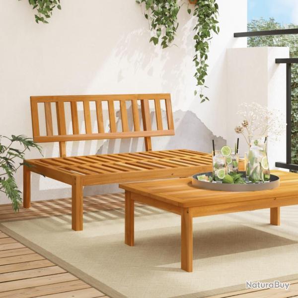 Canap� central palette de bois massif d'acacia
